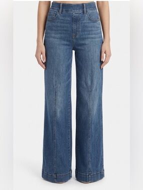 Spanx Front Seam Wide Leg Jean Pull On in Vintage Indigo Size M / 8-10 / 29-31
